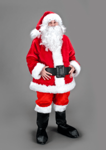 Nikolaus Weihnachten Weihnachtsmann Maskottchen Lauffiguren Kostüme. Produktion Herstellung Professionell bei www.Maskottchen-shop.de