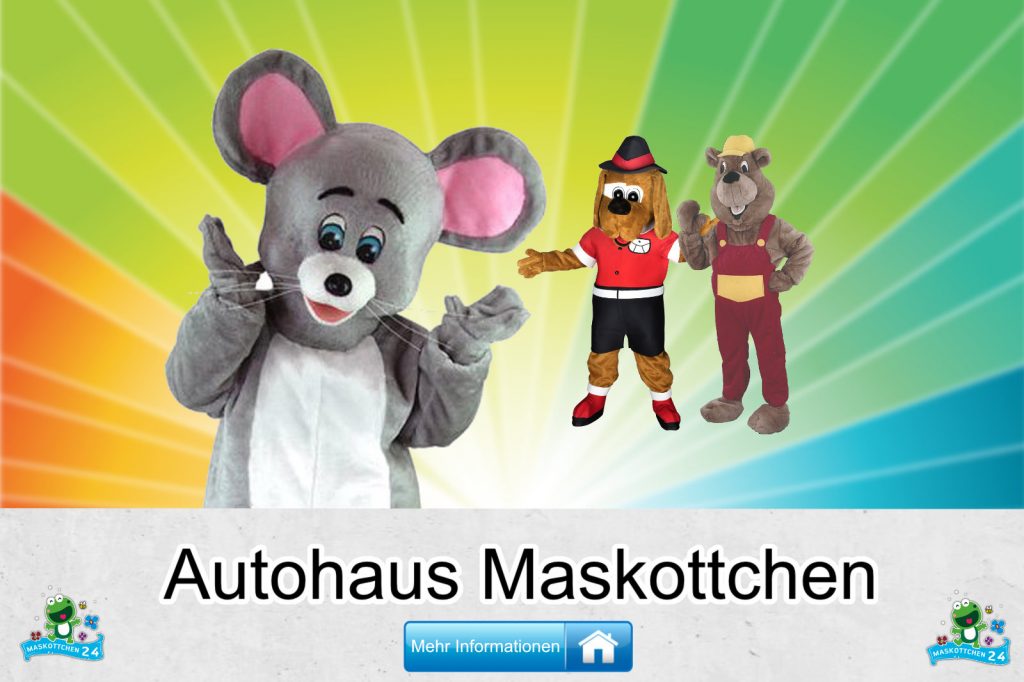 Autohaus Maskottchen Kostüm Produktion günstig kaufen