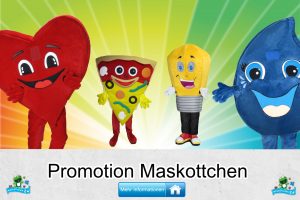 Promotion Kostüm Produktion Maskottchen