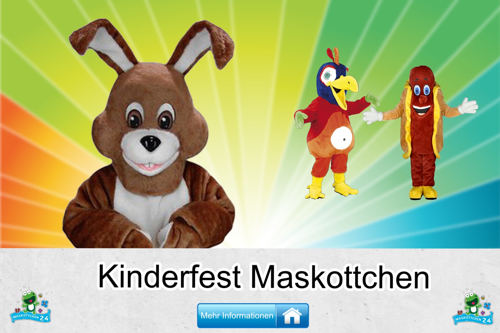 Kinderfest-Kostueme-Maskottchen-Karneval-Produktion-Firma-Bau