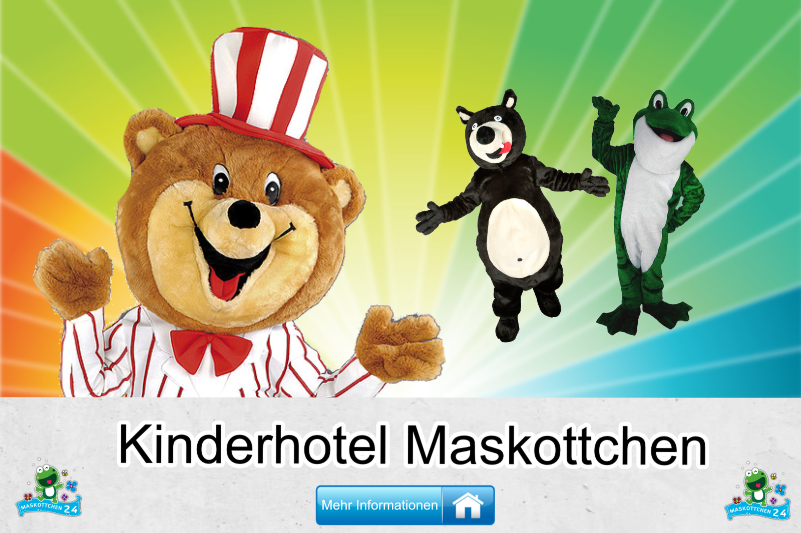 Kinderhotel-Kostueme-Maskottchen-Karneval-Produktion-Firma-Bau