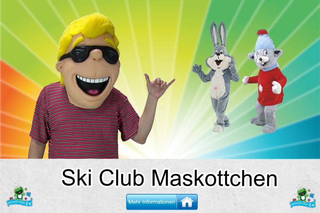 Ski-Club-Kostueme-Maskottchen-Karneval-Produktion-Firma-Bau