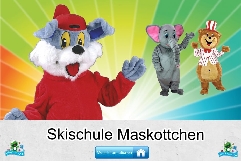 Skischule-Kostueme-Maskottchen-Karneval-Produktion-Firma-Bau