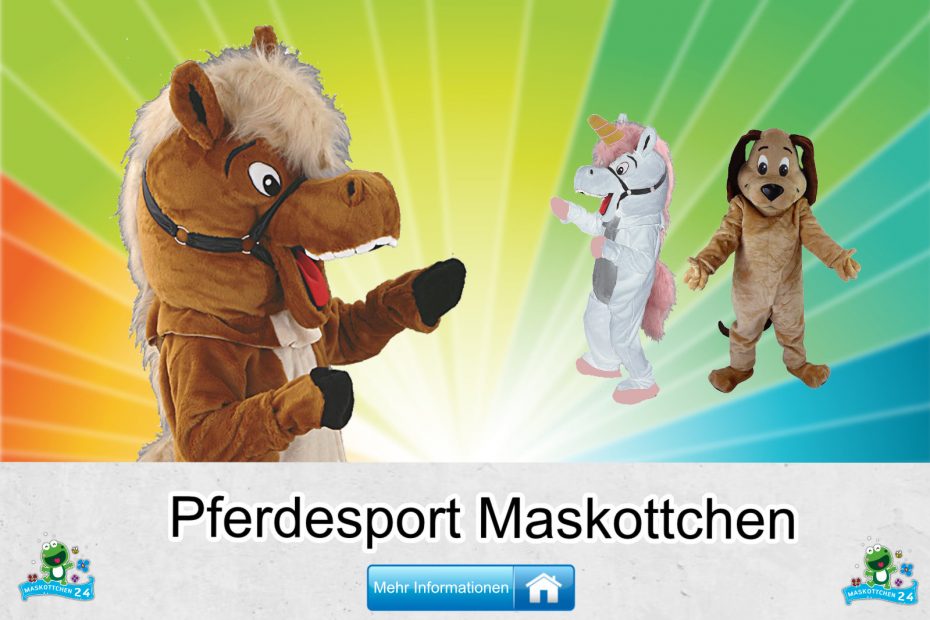 Pferdesport-Kostueme-Maskottchen-Karneval-Produktion-Lauffiguren