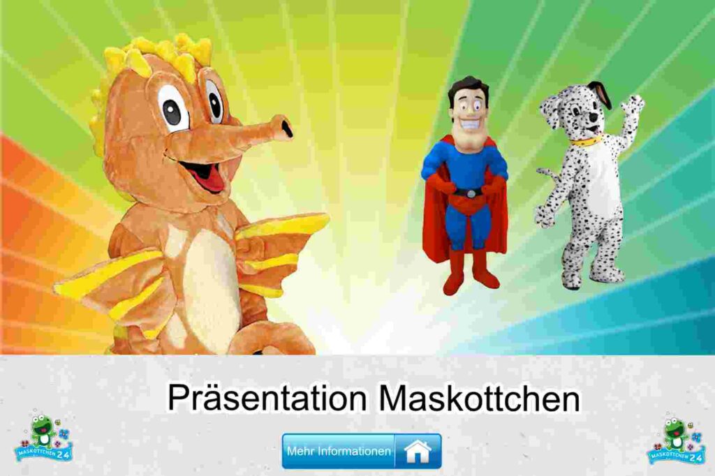 Praesentation-Kostuem-Maskottchen-Guenstig-Kaufen-Produktion